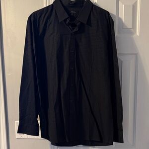 Alfani Men's Classic Black Dress Shirt